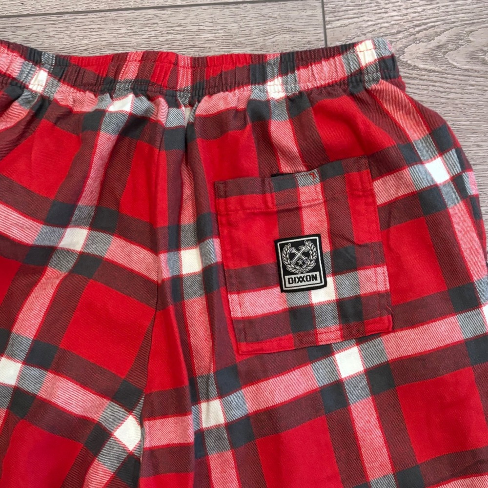 Dixxon Flannel Co Pajama Pants Mens Medium Red Plaid Jogger Lounge Sleepwear - Picture 8 of 8